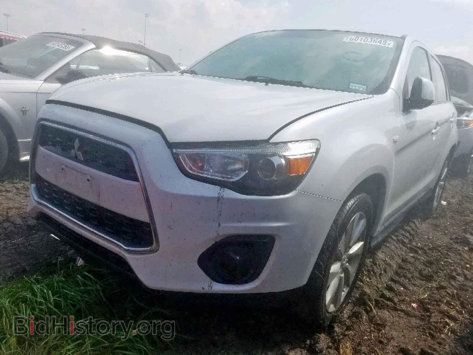 2014 MITSUBISHI OUTLANDER - VIN: 4A4AP3AU2EE011815 - Фото 2