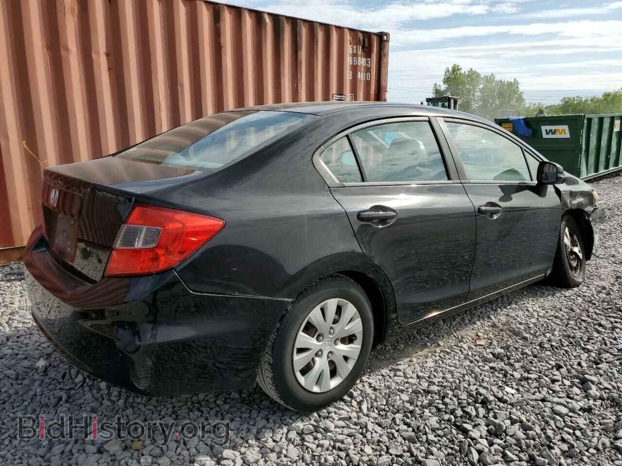 2012 HONDA CIVIC - VIN: 19XFB2F53CE085382 - Фото 3