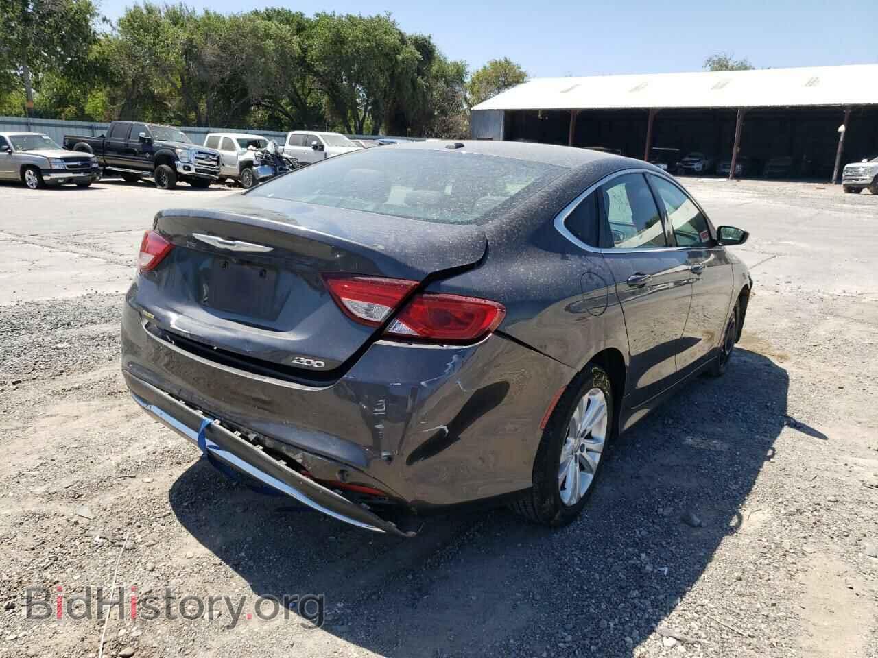 2015 CHRYSLER 200 - VIN: 1C3CCCAB2FN595407 - Фото 4