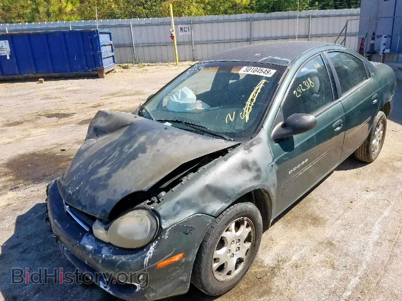 2001 DODGE NEON - VIN: 1B3ES46C91D207233 - Фото 2