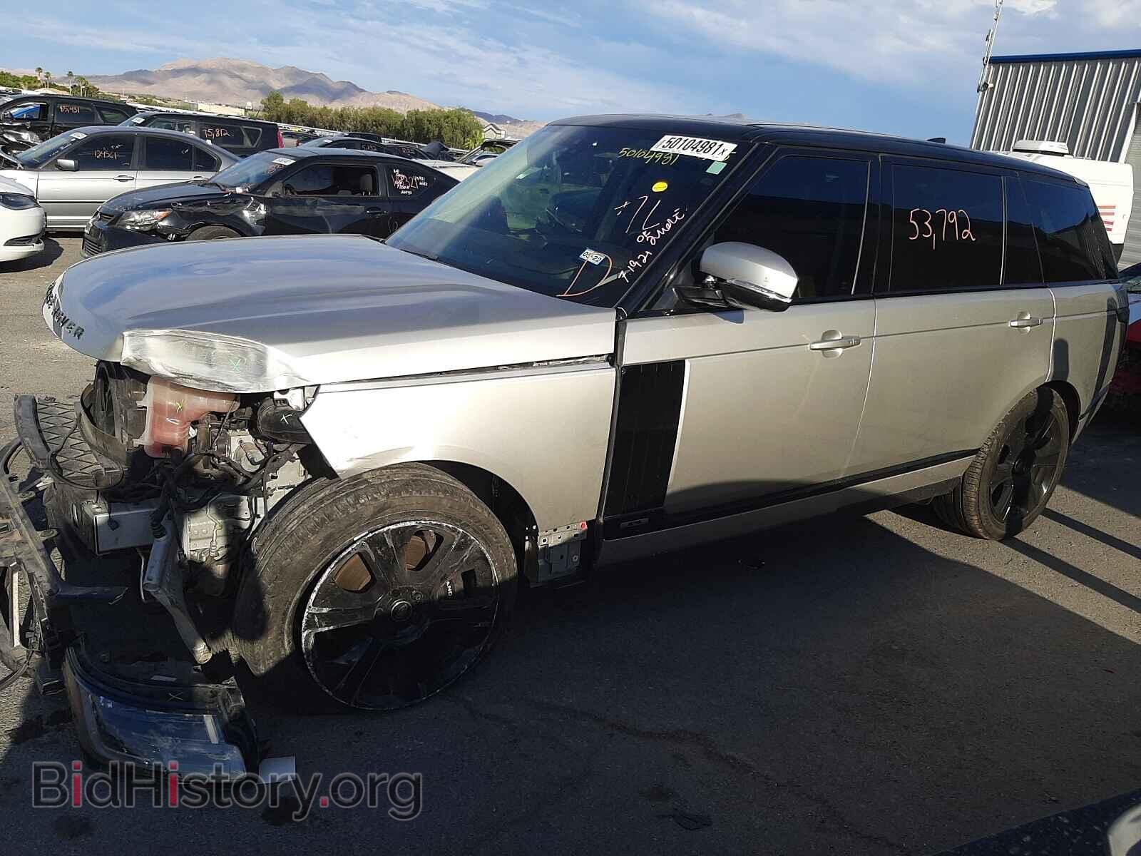 2019 LAND ROVER RANGEROVER - VIN: SALGS5REXKA552535 - Фото 2