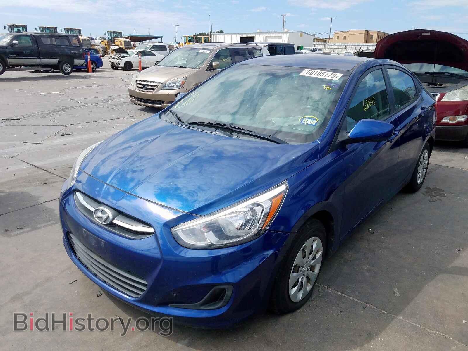 2016 HYUNDAI ACCENT - VIN: KMHCT4AE8GU008657 - Фото 2