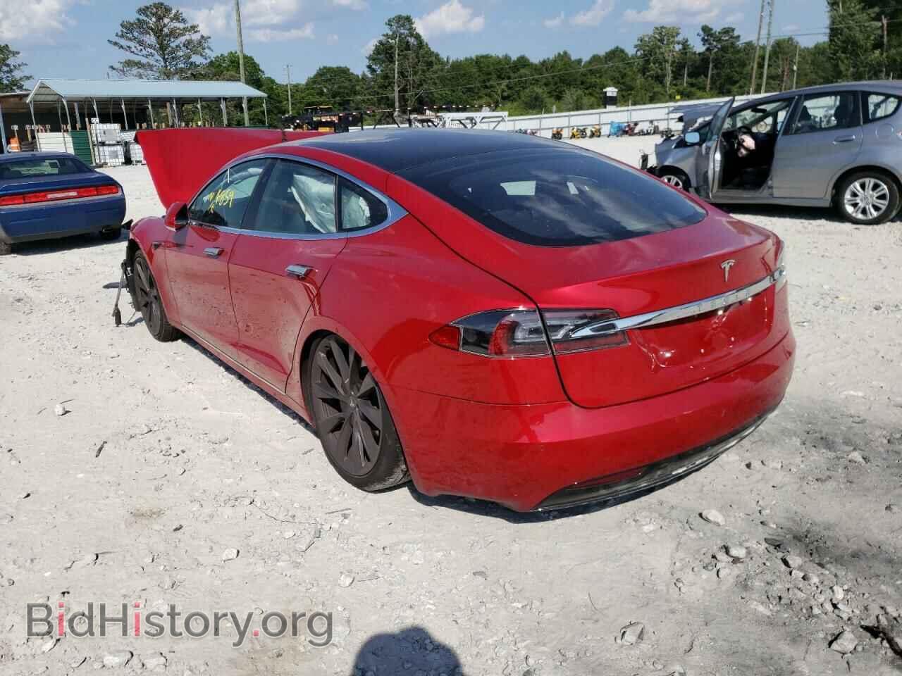 2020 TESLA MODEL S - VIN: 5YJSA1E2XLF370626 - Фото 3