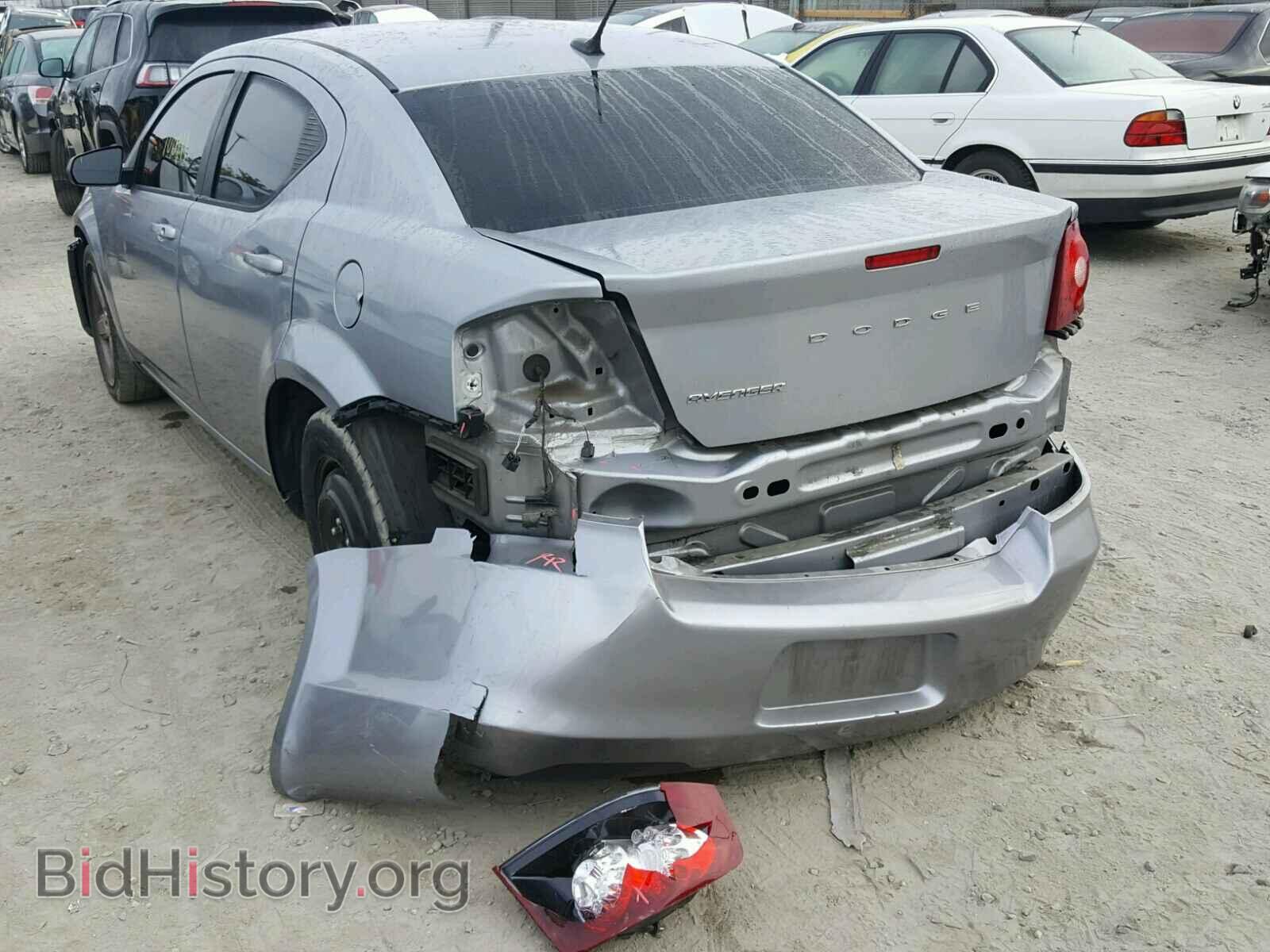 2013 DODGE AVENGER - VIN: 1C3CDZAB0DN645217 - Фото 3