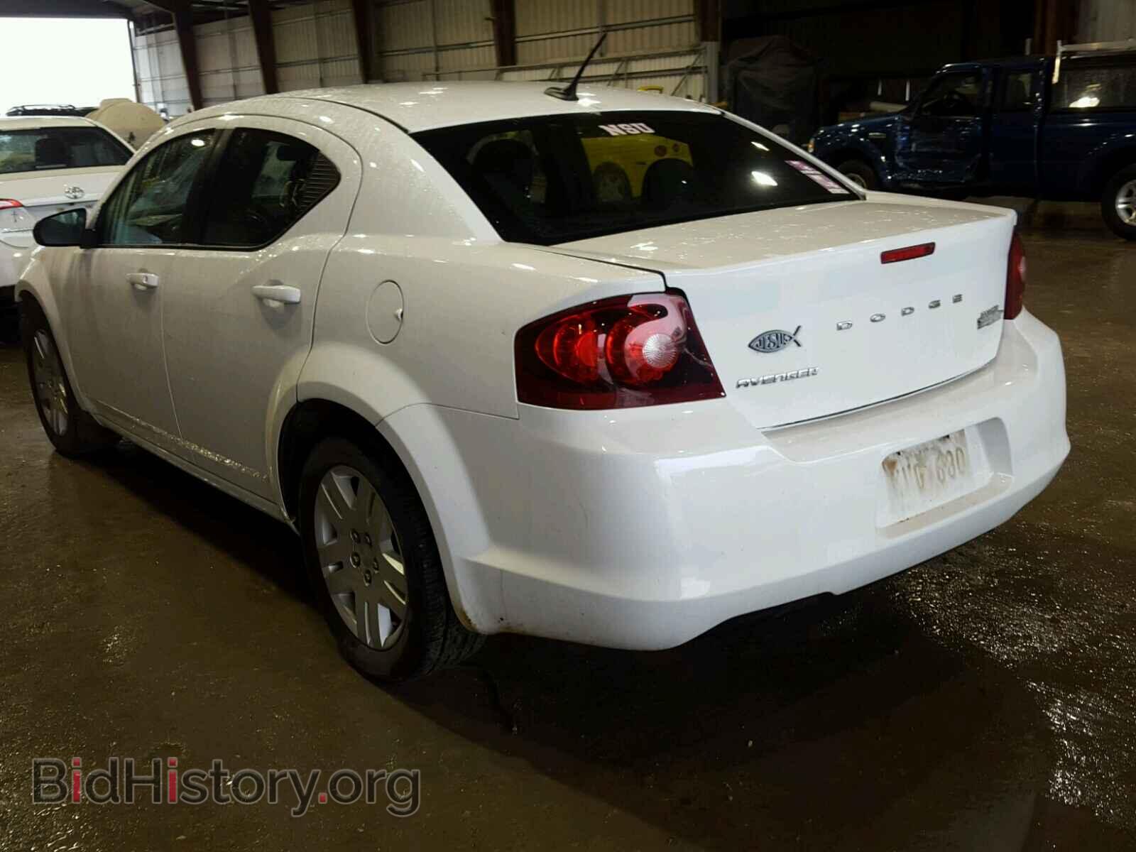 2014 DODGE AVENGER - VIN: 1C3CDZAB8EN144223 - Фото 3