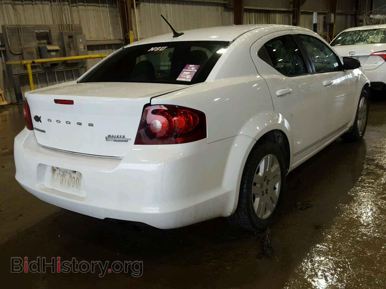 2014 DODGE AVENGER - VIN: 1C3CDZAB8EN144223 - Фото 4