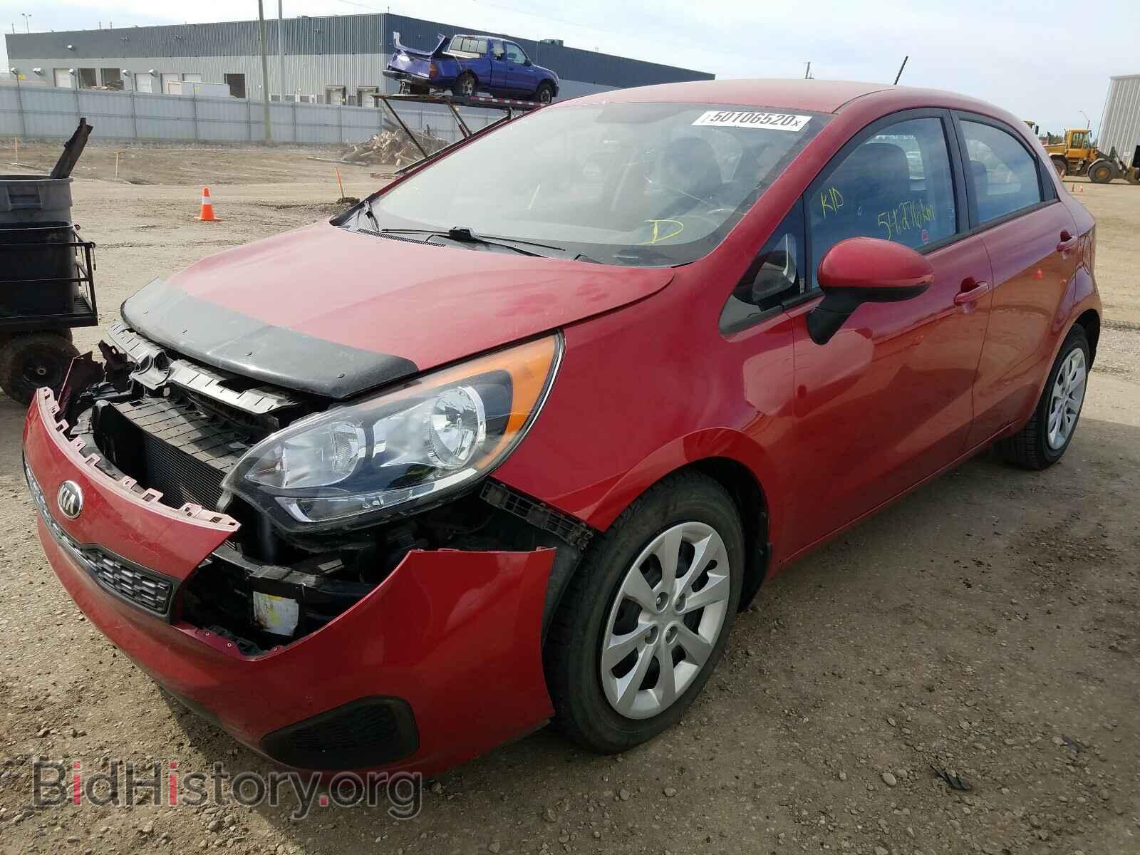 2015 KIA RIO - VIN: KNADM5A38F6704249 - Фото 2