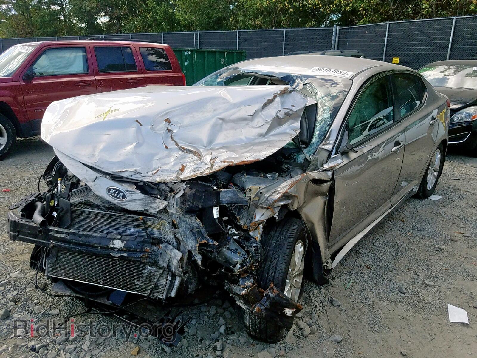 2012 KIA OPTIMA LX - VIN: KNAGM4A76C5284342 - Photo 2
