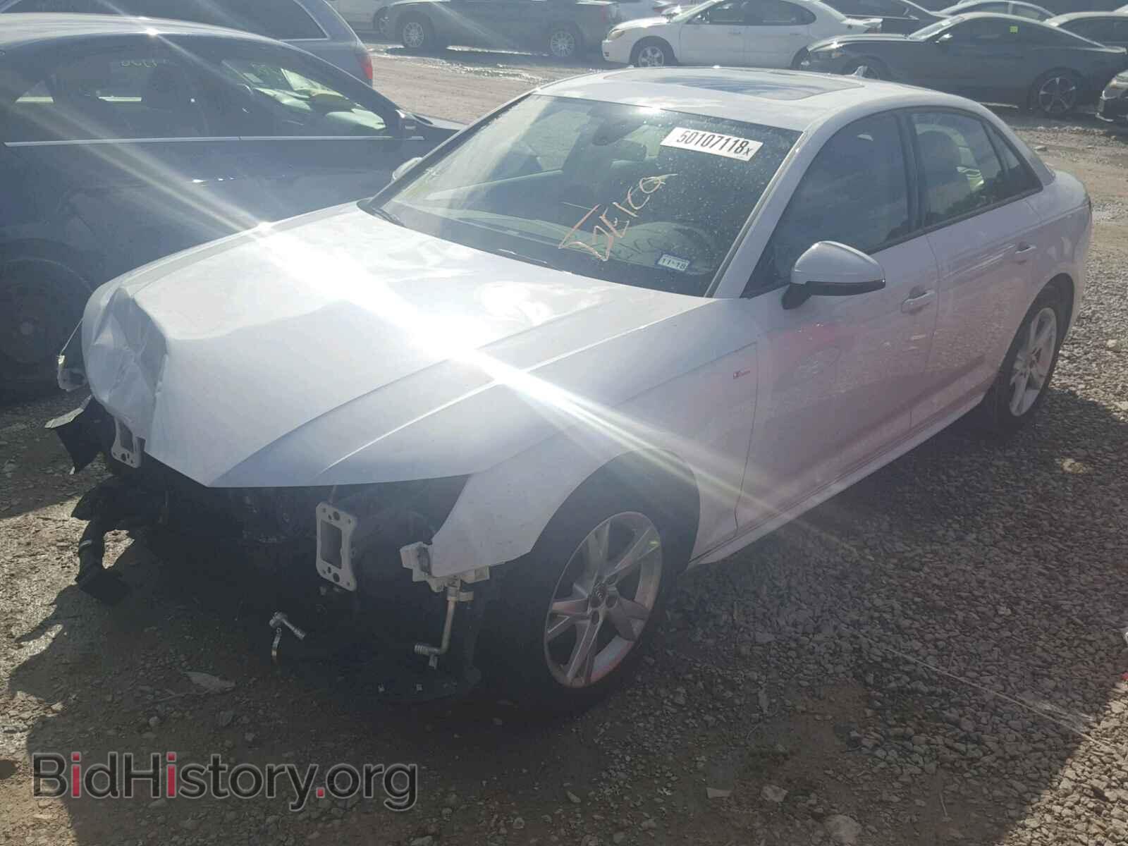 2018 AUDI A4 - VIN: WAUKMAF41JA030775 - Фото 2