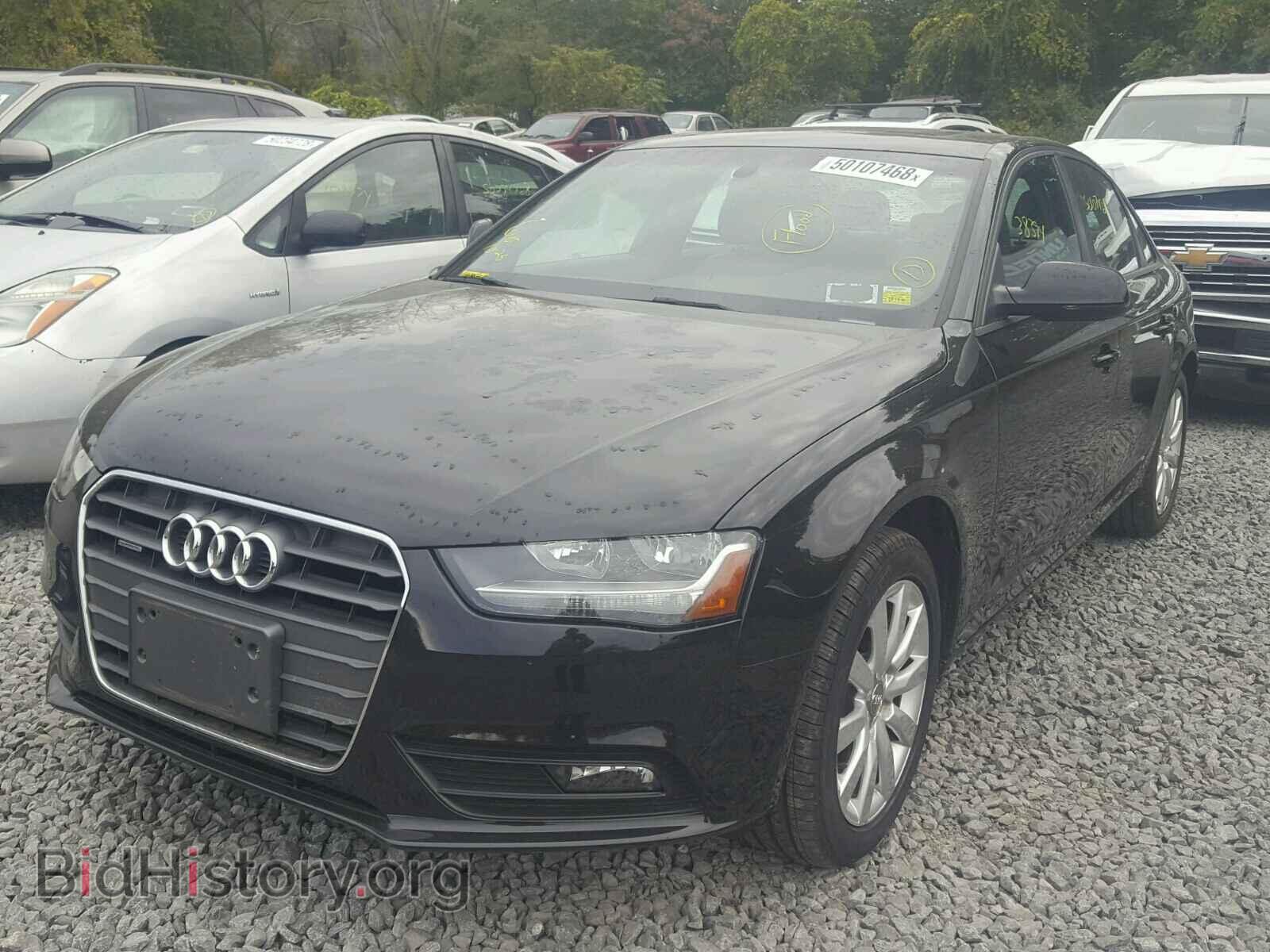 2014 AUDI A4 - VIN: WAUBFAFL2EN032809 - Photo 2