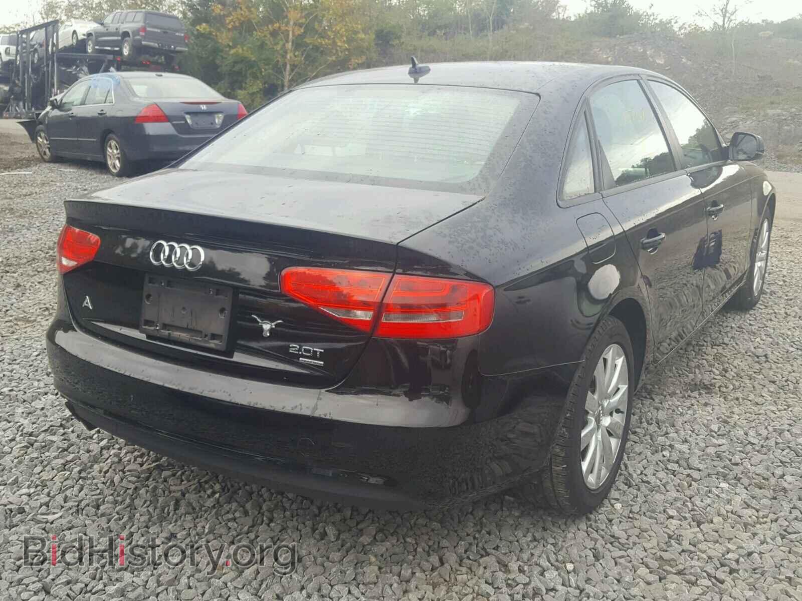 2014 AUDI A4 - VIN: WAUBFAFL2EN032809 - Photo 4