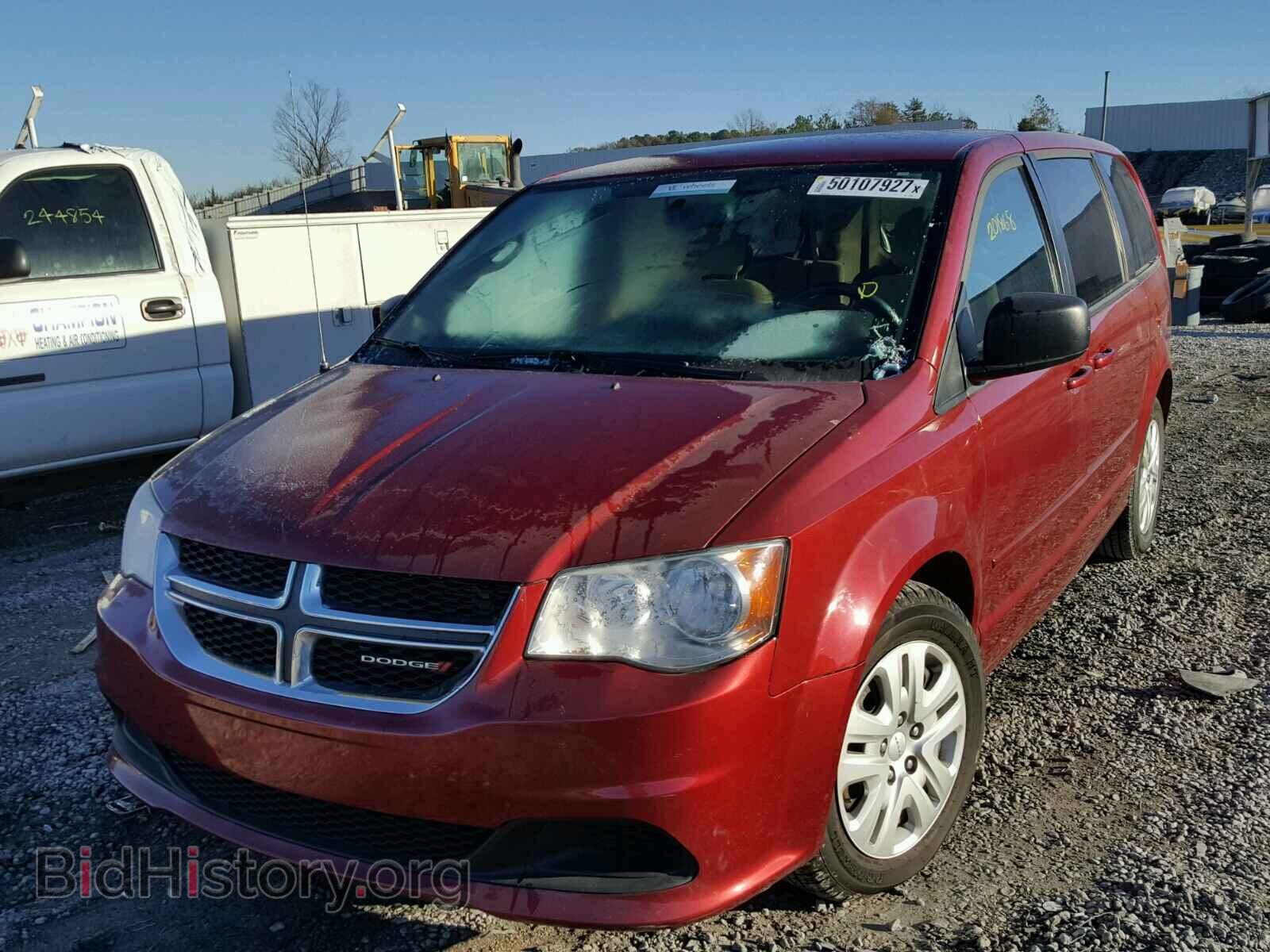 2014 DODGE CARAVAN - VIN: 2C4RDGBGXER374806 - Фото 2