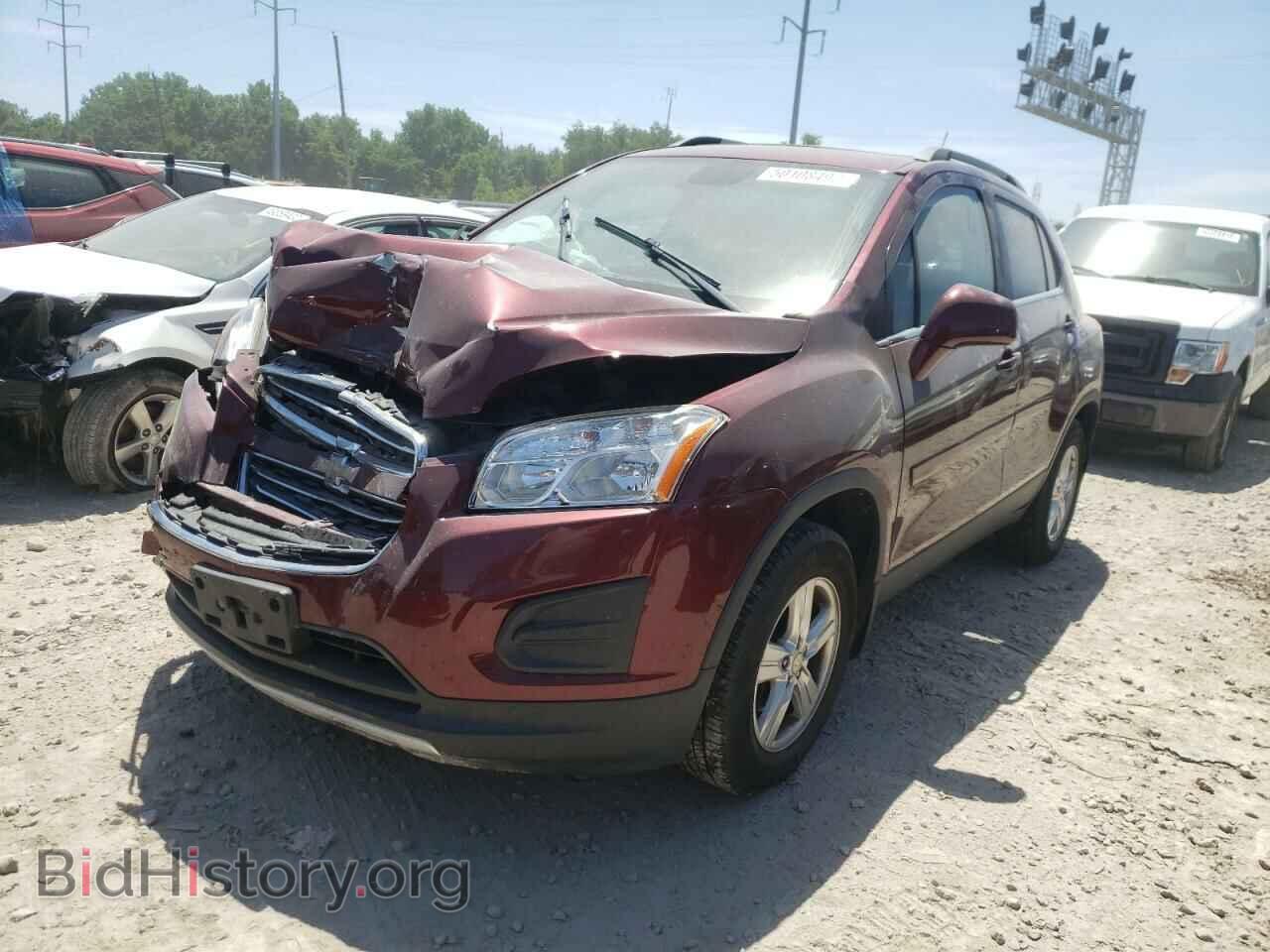 2016 CHEVROLET TRAX - VIN: 3GNCJPSB5GL249447 - Фото 2