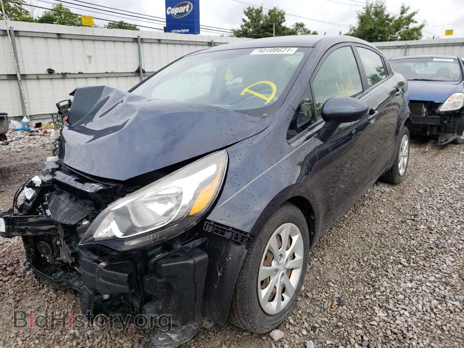 2015 KIA RIO - VIN: KNADN4A32F6467149 - Фото 2