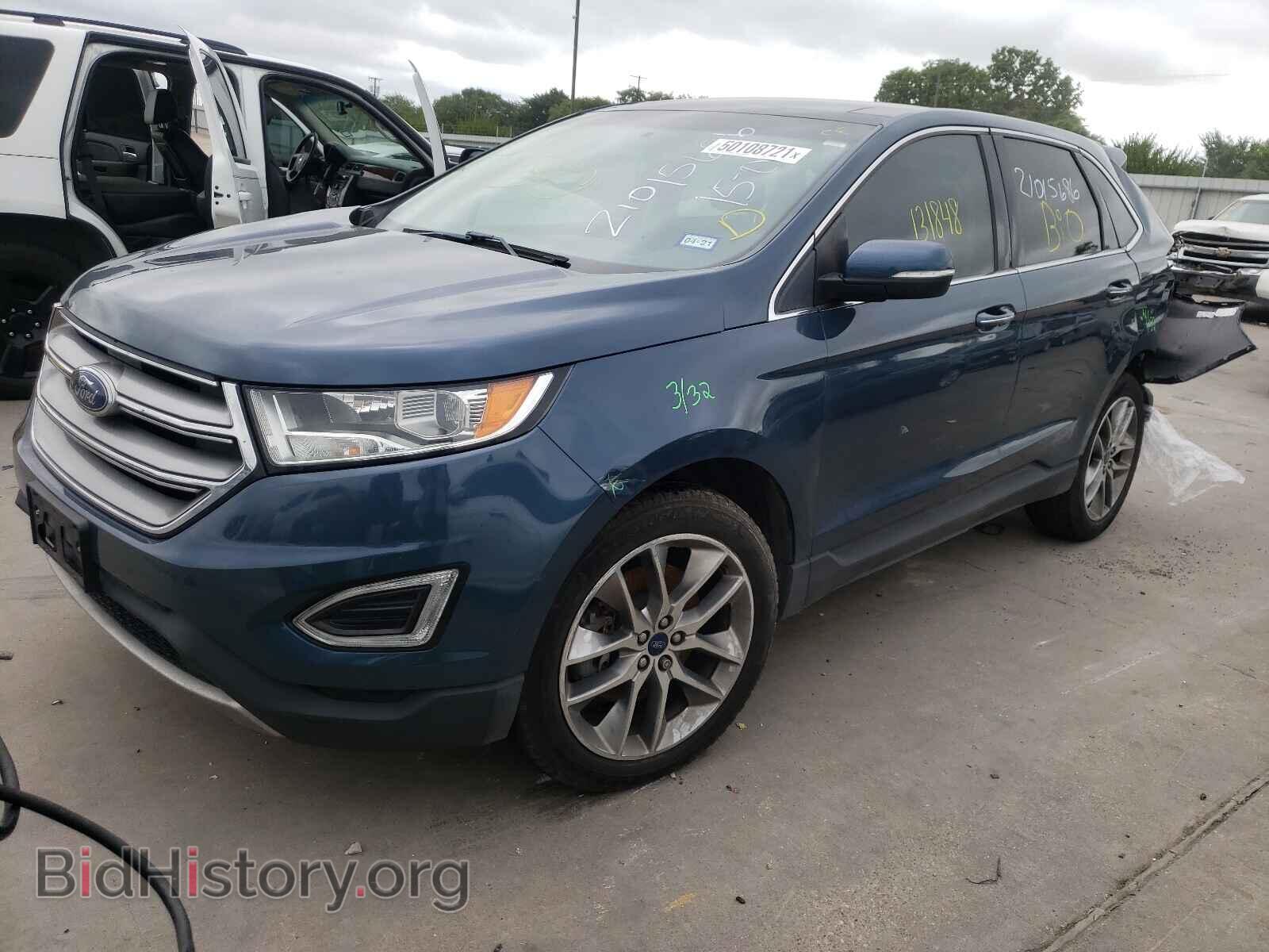 2016 FORD EDGE - VIN: 2FMPK3K89GBB51307 - Фото 2