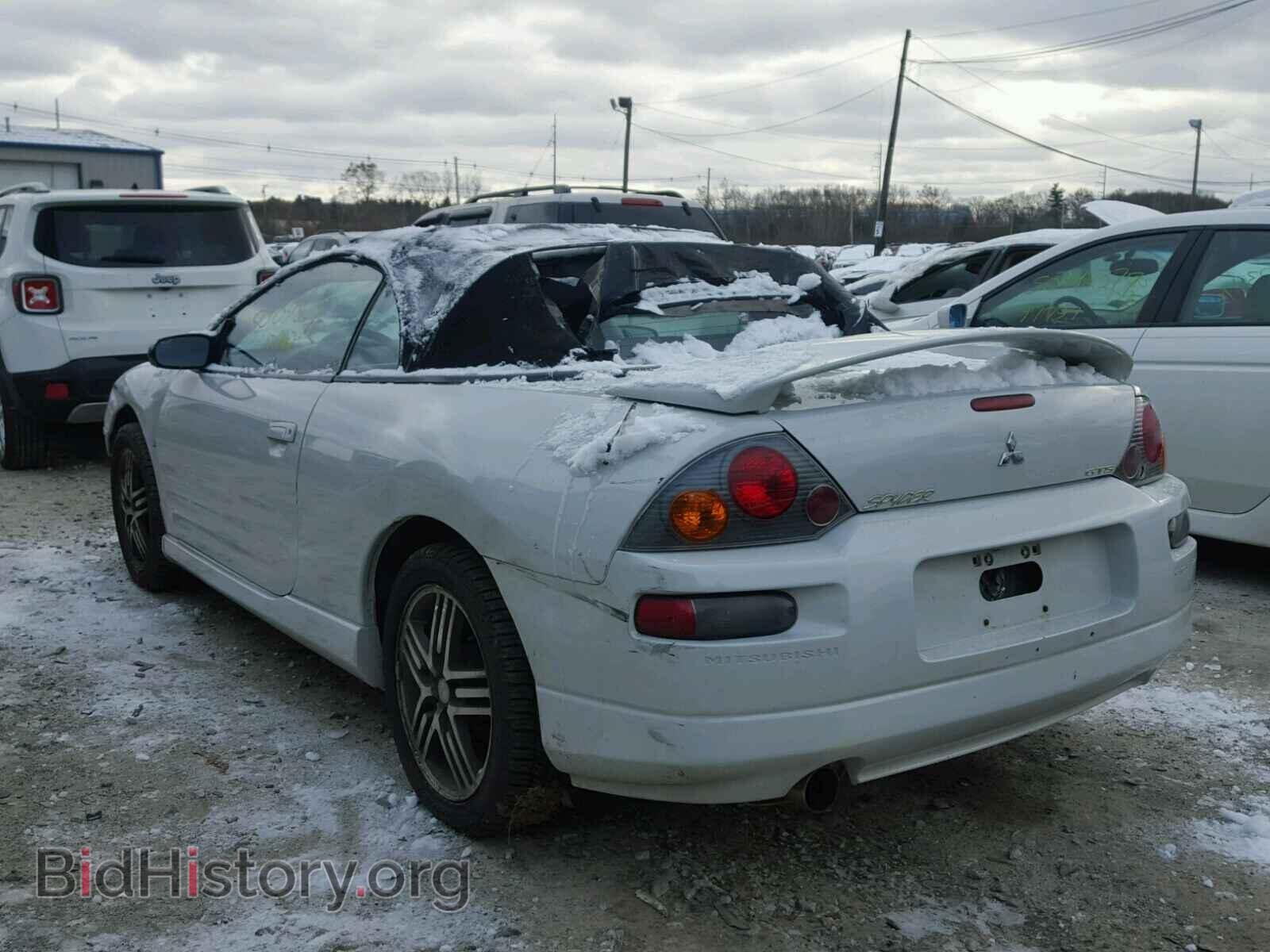 2003 MITSUBISHI ECLIPSE - VIN: 4A3AE75H93E163456 - Фото 3