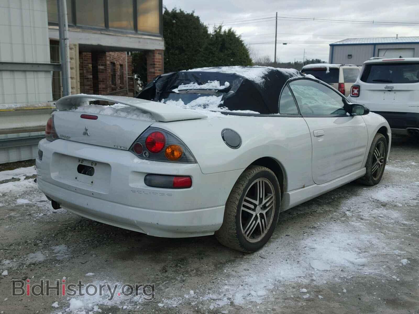 2003 MITSUBISHI ECLIPSE - VIN: 4A3AE75H93E163456 - Фото 4