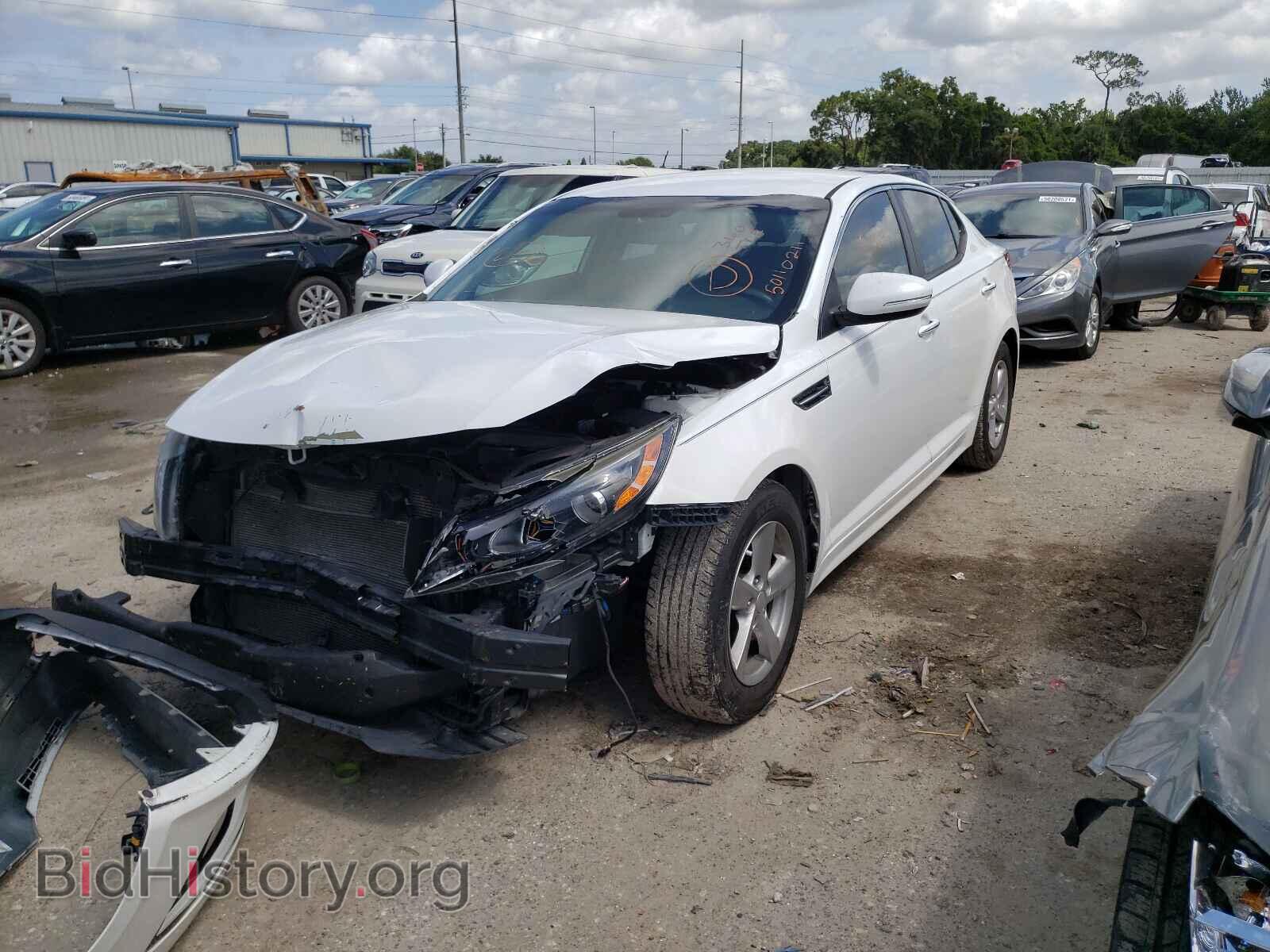 2015 KIA OPTIMA - VIN: 5XXGM4A79FG391307 - Фото 2