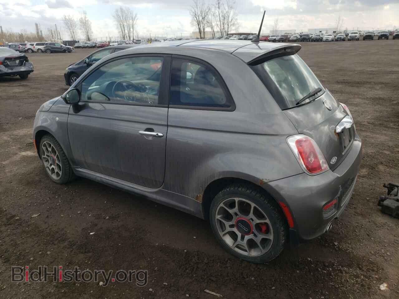 2012 FIAT 500 - VIN: 3C3CFFBR8CT114432 - Фото 2
