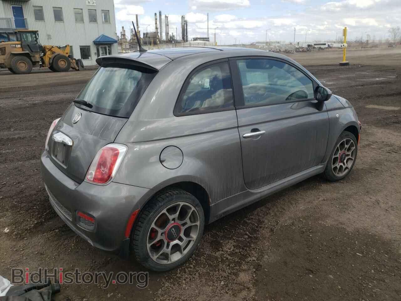 2012 FIAT 500 - VIN: 3C3CFFBR8CT114432 - Фото 3