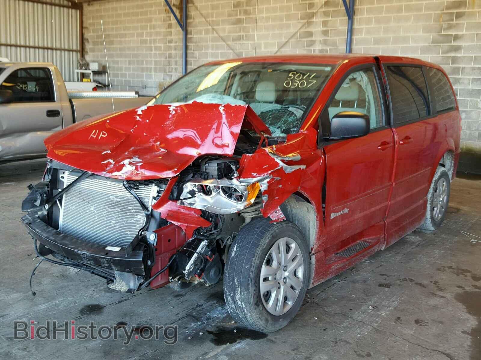 2015 DODGE CARAVAN - VIN: 2C4RDGBG0FR685971 - Фото 2