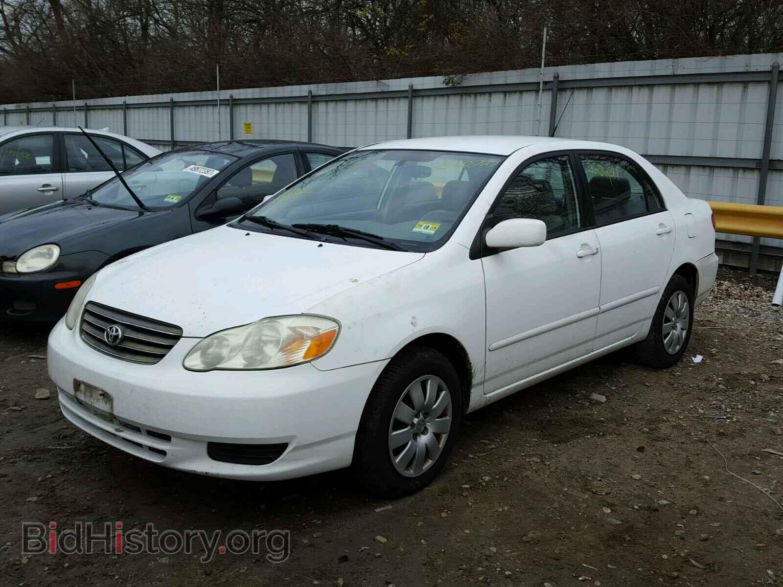 2003 TOYOTA COROLLA - VIN: 2T1BR32E03C106855 - Фото 2
