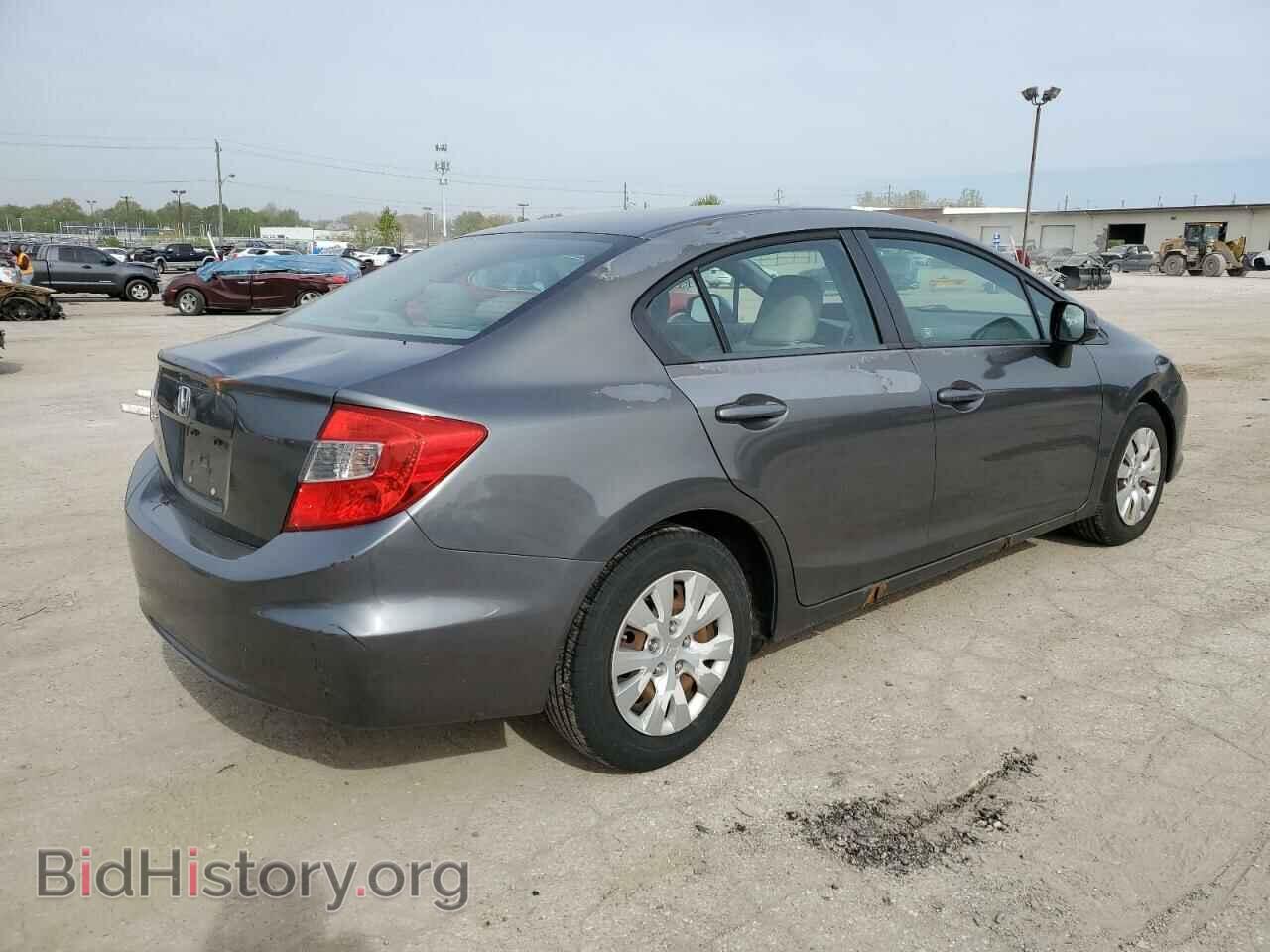 2012 HONDA CIVIC - VIN: 19XFB2F55CE001420 - Фото 3