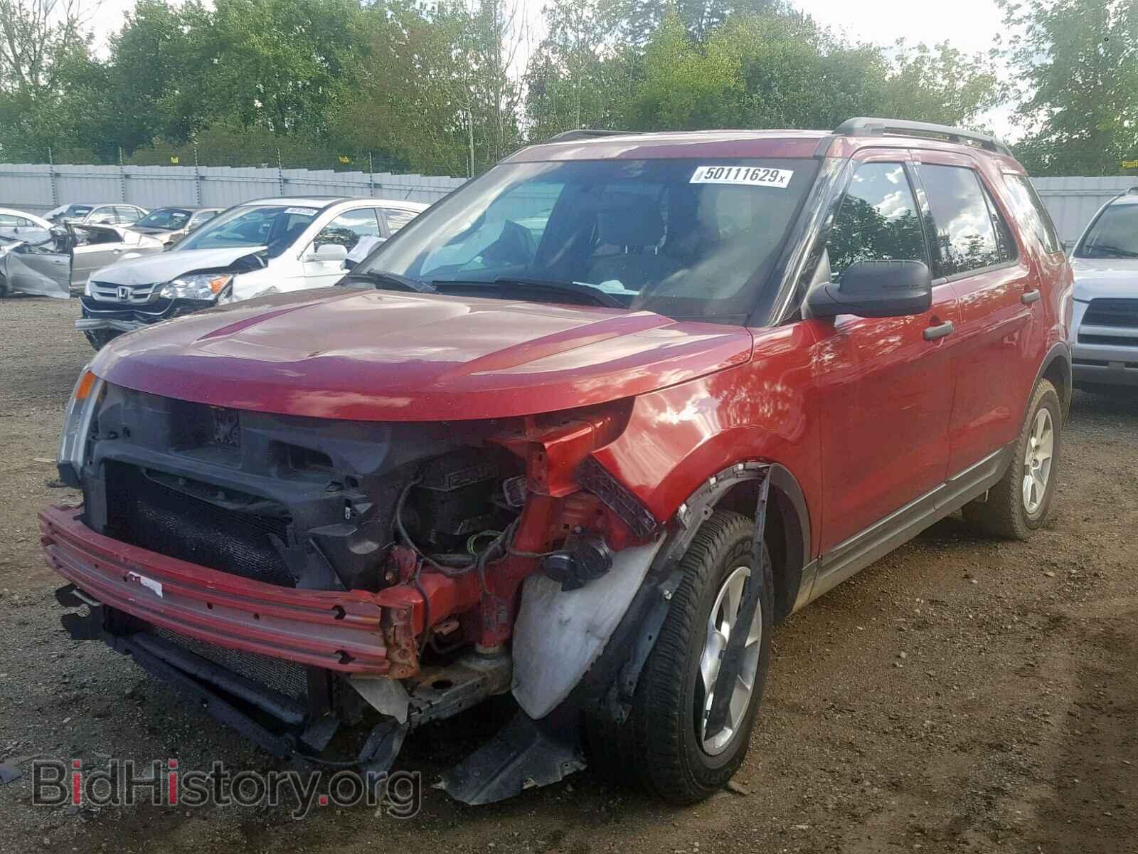 2013 FORD EXPLORER - VIN: 1FM5K8B82DGA76345 - Фото 2