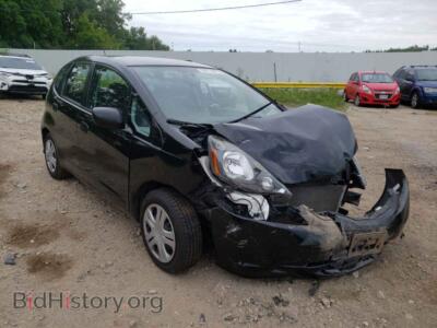 2011 Honda FIT, черный — VIN JHMGE8H38BS011069, Copart