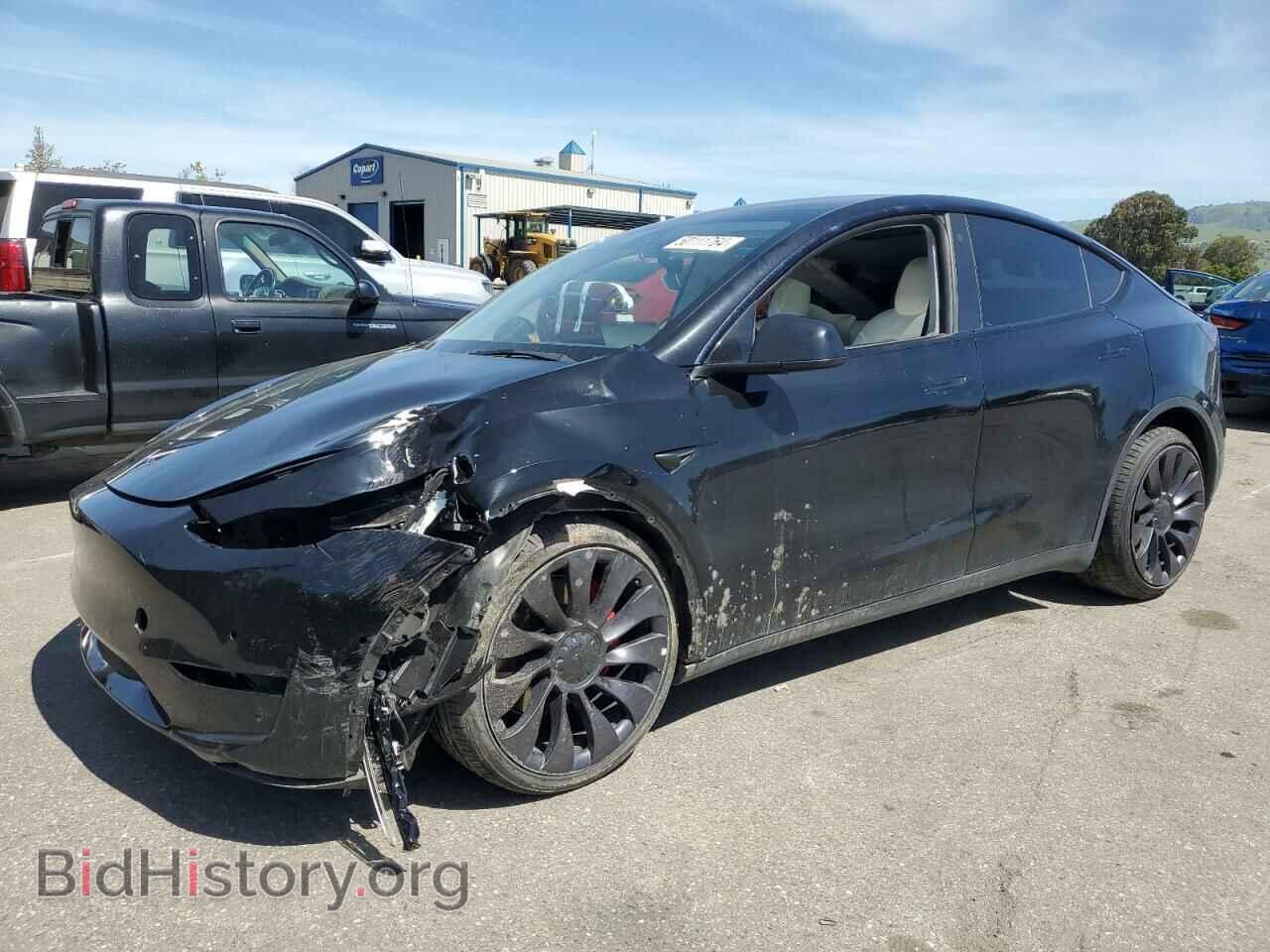 Photo 5YJYGDEF7MF230256 - TESLA MODEL Y 2021