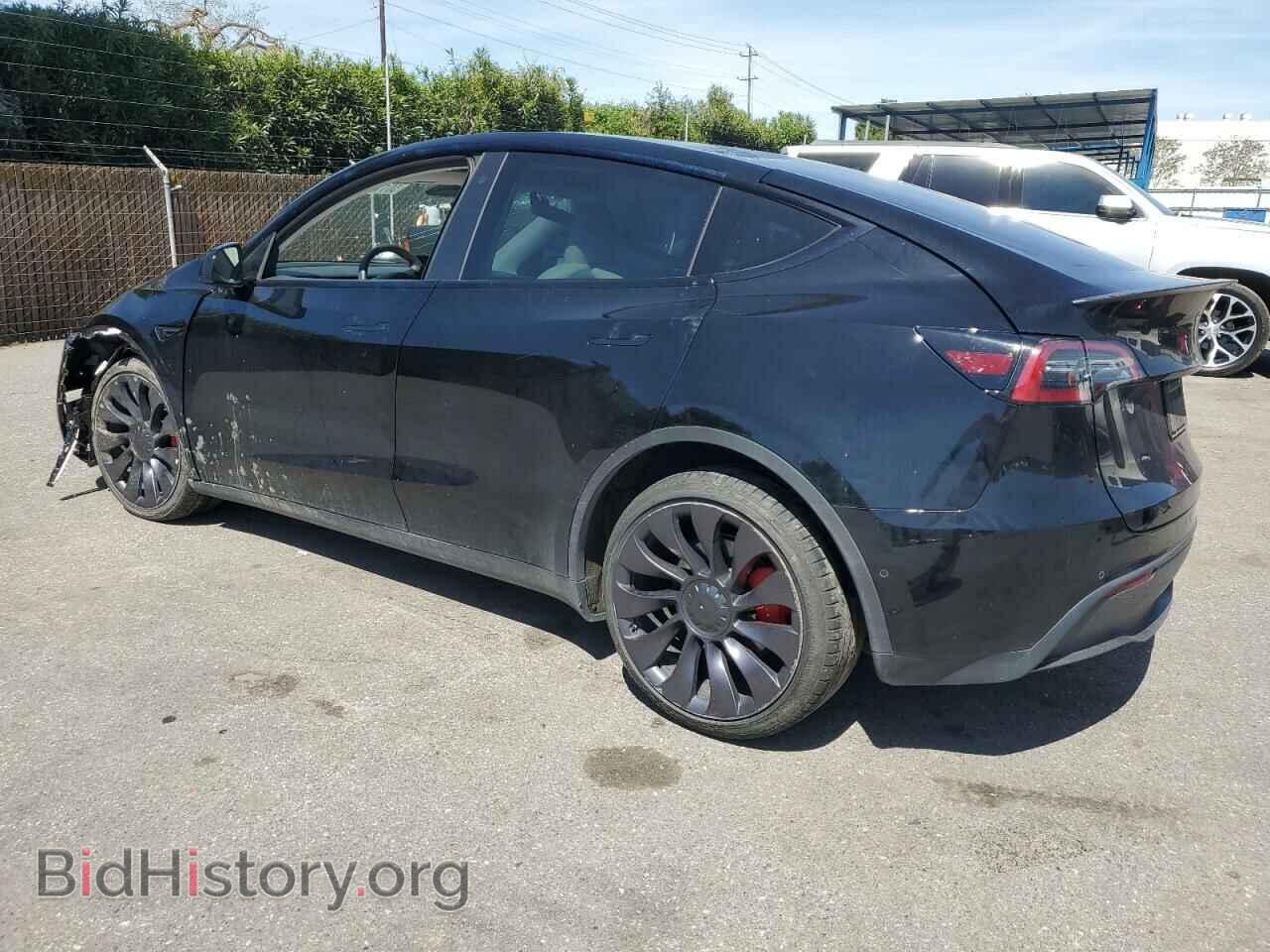2021 TESLA MODEL Y - VIN: 5YJYGDEF7MF230256 - Фото 2