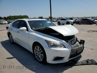 2013 Lexus LS460 LS 460, белый — VIN JTHBL5EF3D5123518, Copart