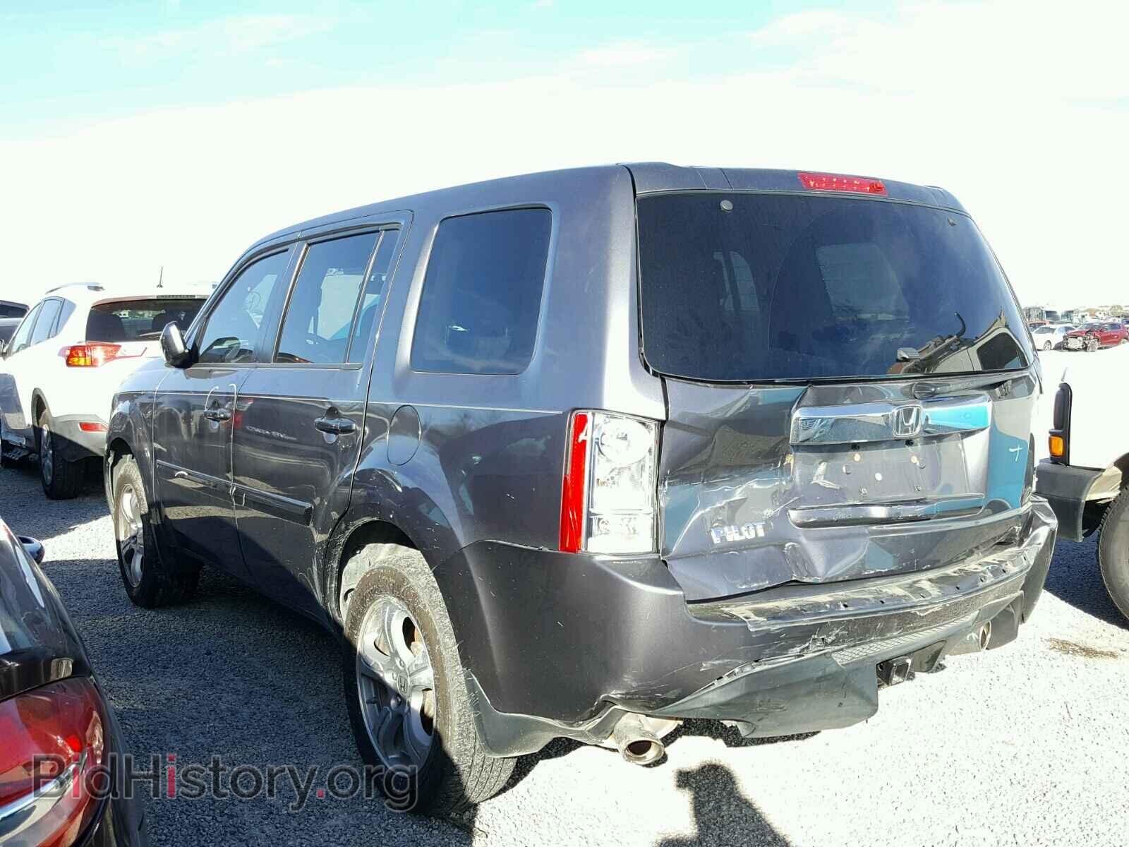 2014 HONDA PILOT EX - VIN: 5FNYF3H45EB002314 - Фото 3