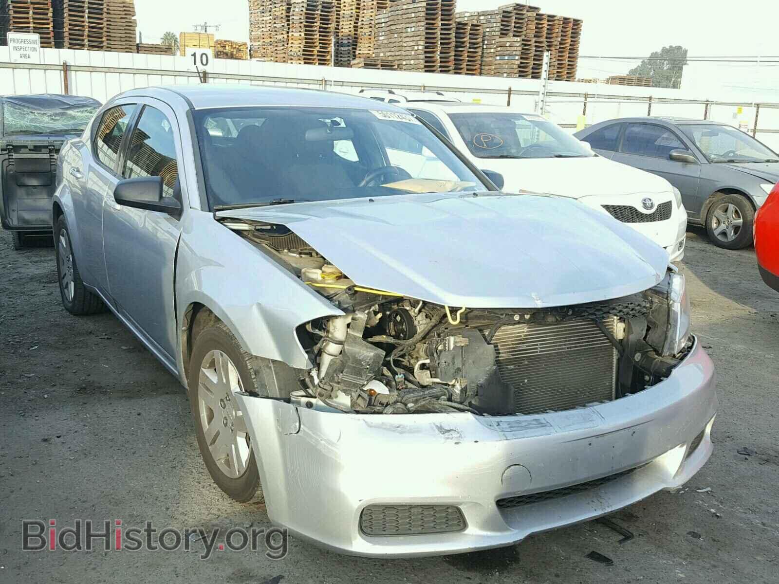 Photo 1C3CDZAB2CN136308 - DODGE AVENGER 2012