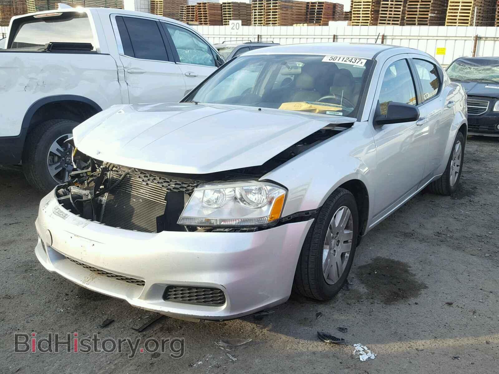 2012 DODGE AVENGER - VIN: 1C3CDZAB2CN136308 - Фото 2