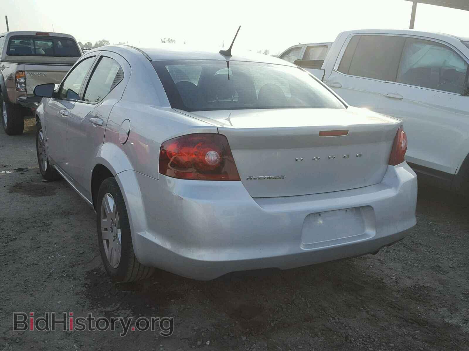 2012 DODGE AVENGER - VIN: 1C3CDZAB2CN136308 - Фото 3