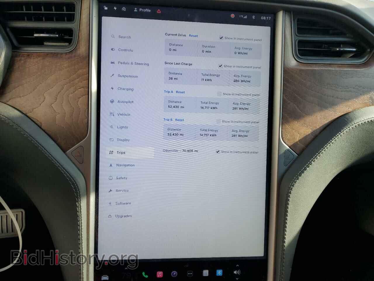 2019 TESLA MODEL S - VIN: 5YJSA1E27KF337372 - Фото 9