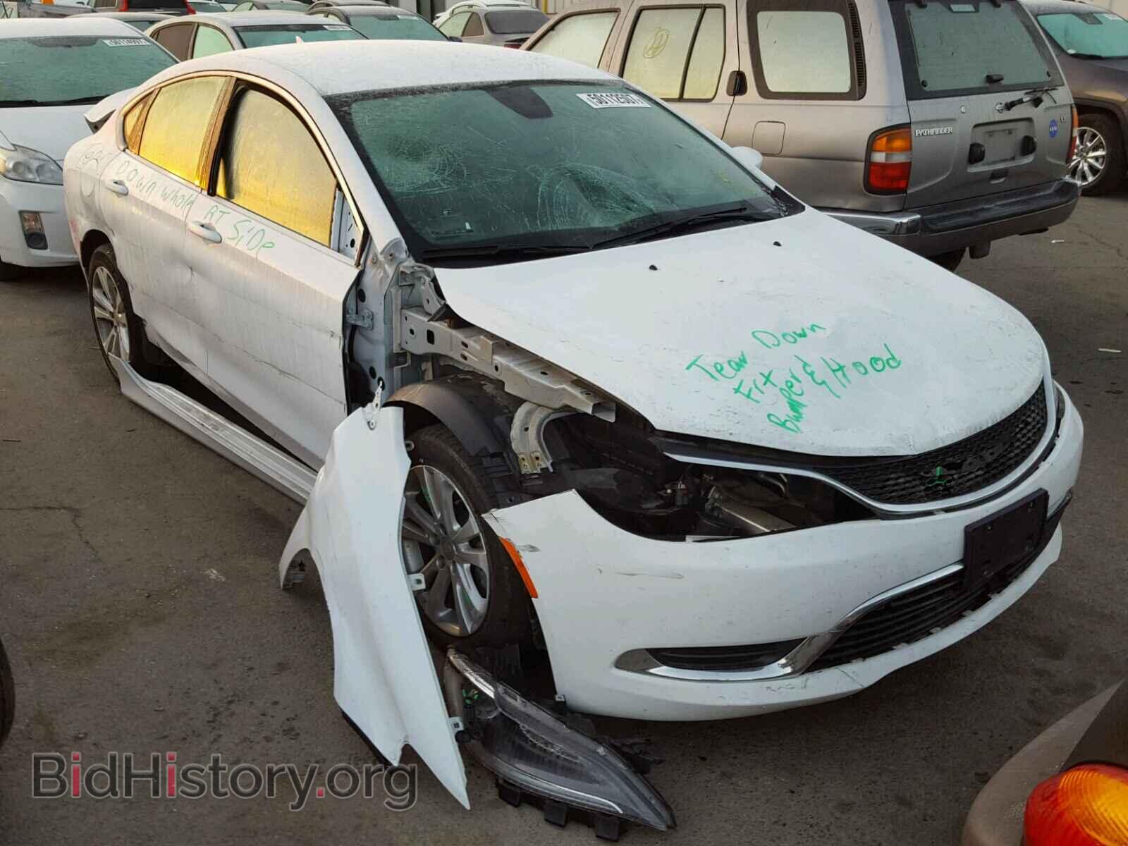 Photo 1C3CCCAB1GN169631 - CHRYSLER 200 2016