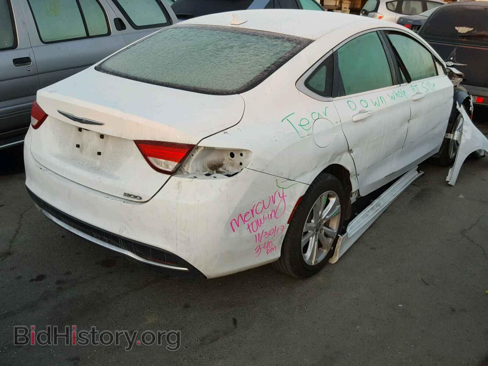 2016 CHRYSLER 200 - VIN: 1C3CCCAB1GN169631 - Photo 4