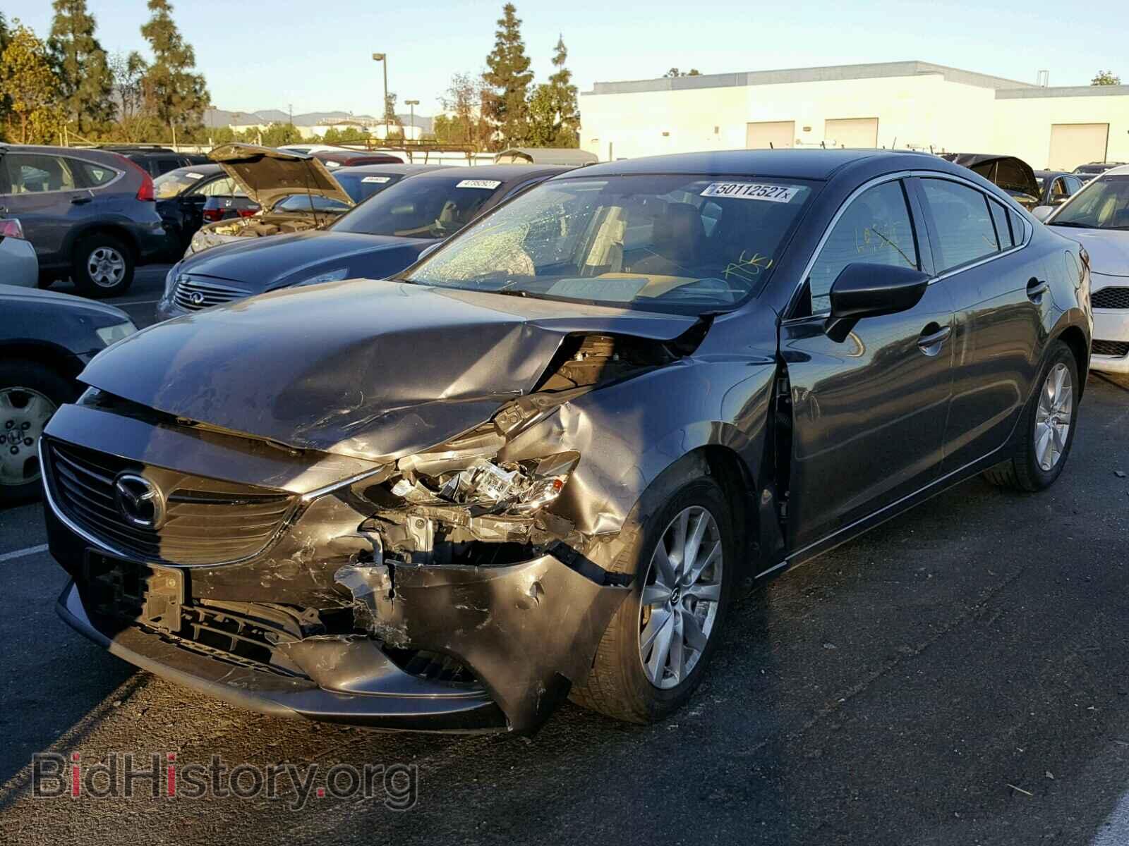 2014 MAZDA 6 - VIN: JM1GJ1U63E1158138 - Фото 2