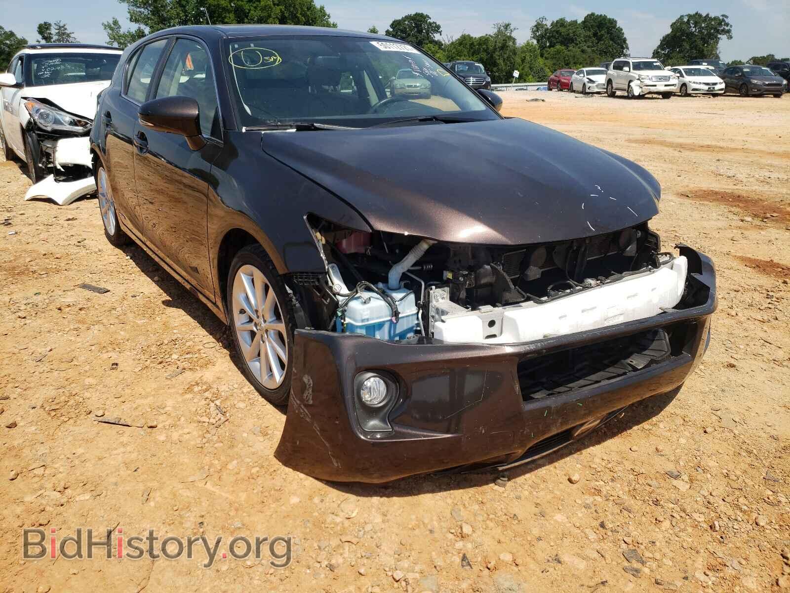 Фотография JTHKD5BH8C2102358 - LEXUS CT 200 2012