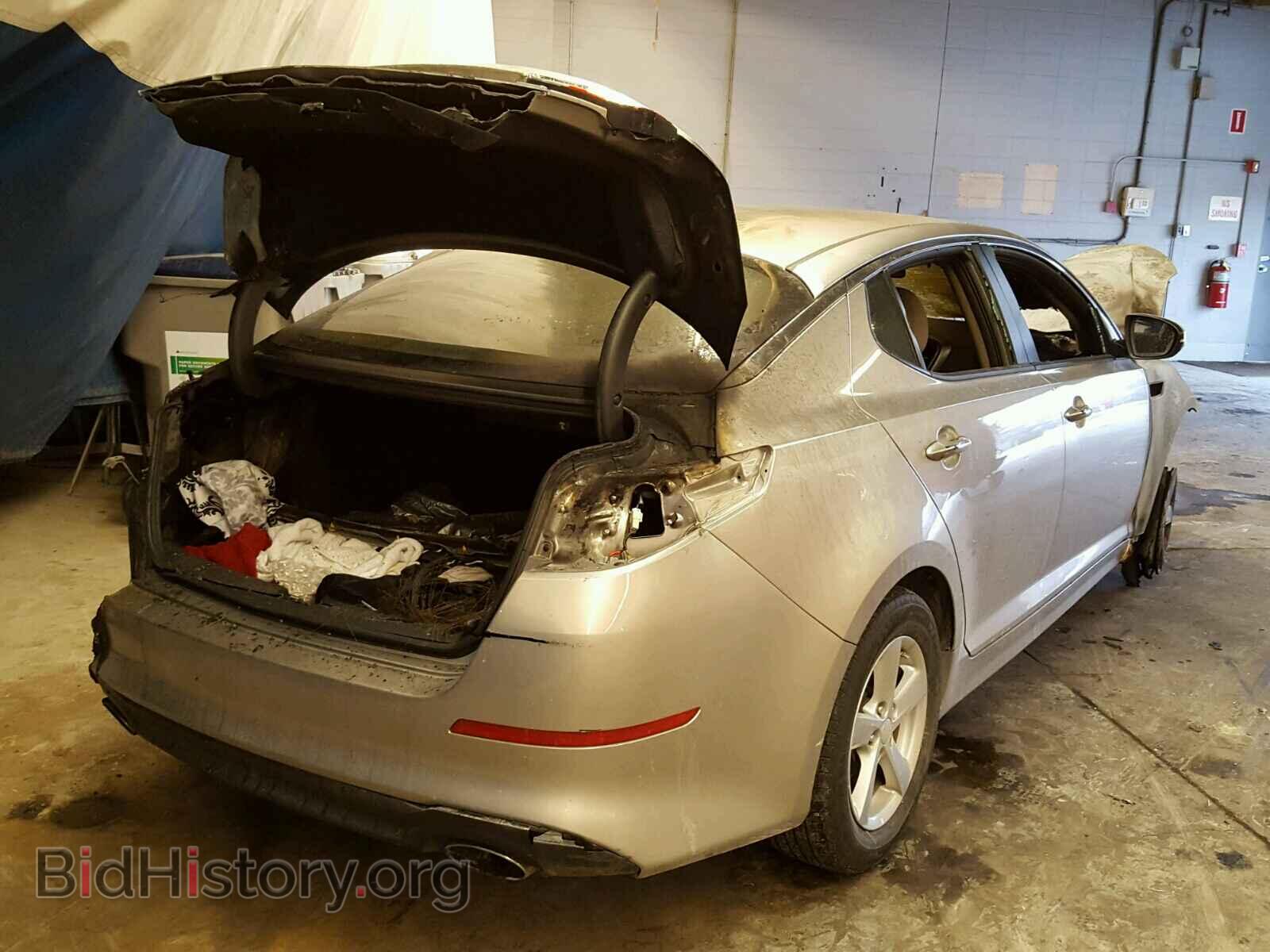 2015 KIA OPTIMA - VIN: 5XXGM4A71FG450690 - Фото 4