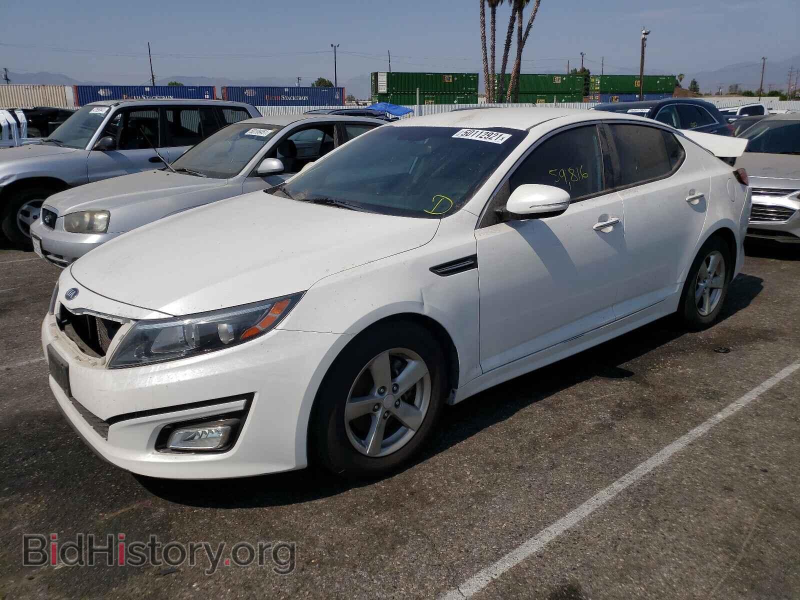 2014 KIA OPTIMA - VIN: KNAGM4A77E5468448 - Фото 2