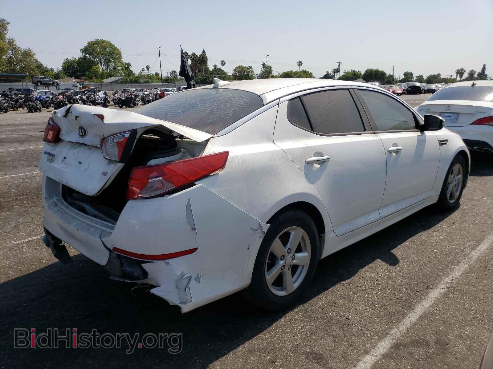 2014 KIA OPTIMA - VIN: KNAGM4A77E5468448 - Фото 4