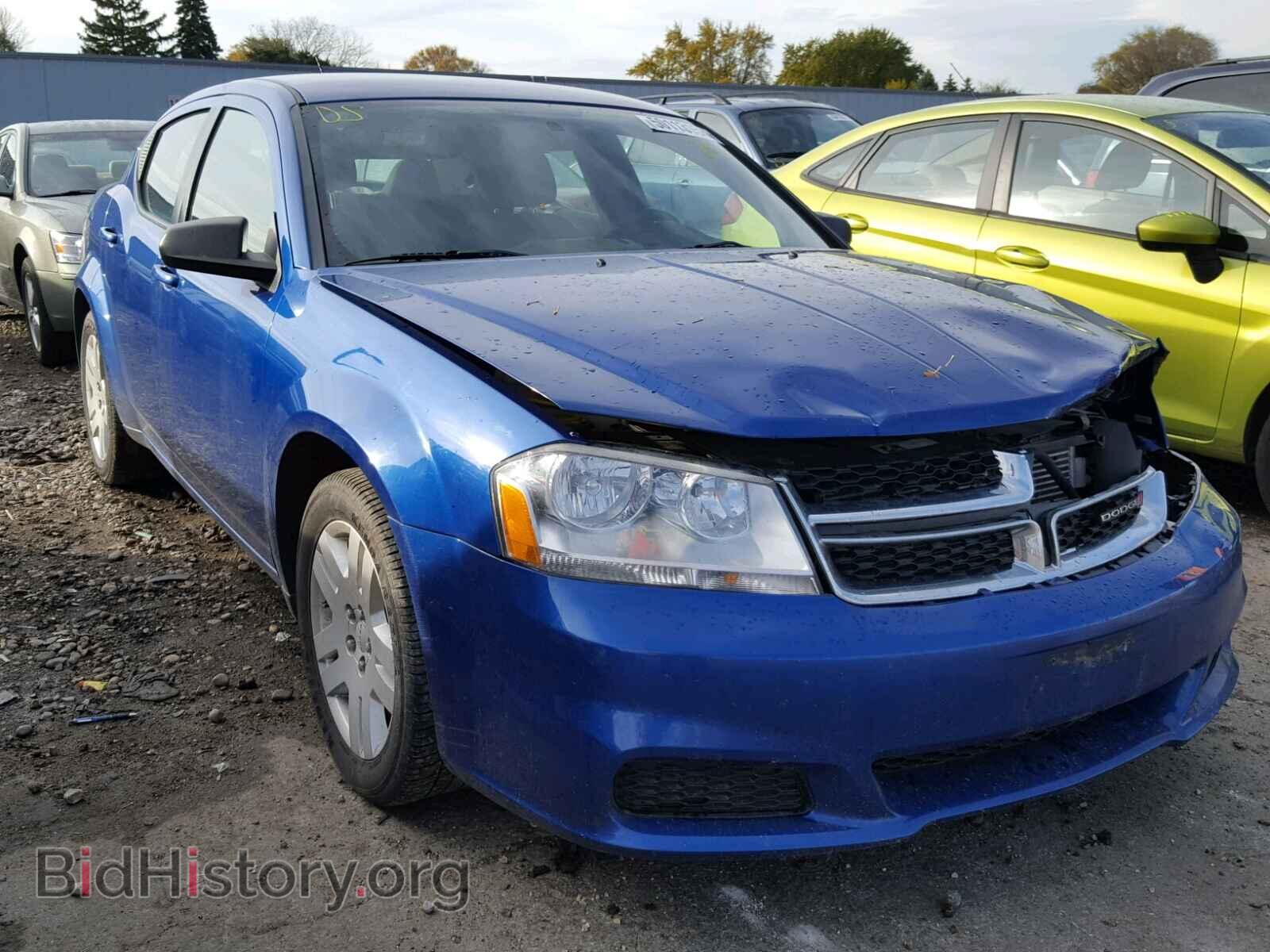 Фотография 1C3CDZAB3EN232418 - DODGE AVENGER 2014