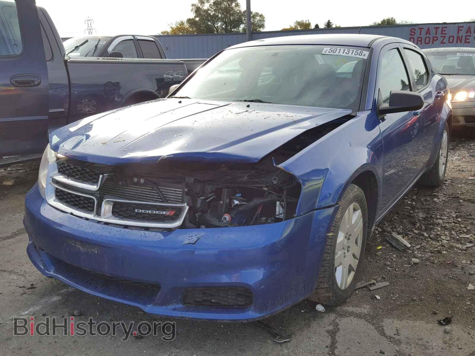 2014 DODGE AVENGER - VIN: 1C3CDZAB3EN232418 - Фото 2