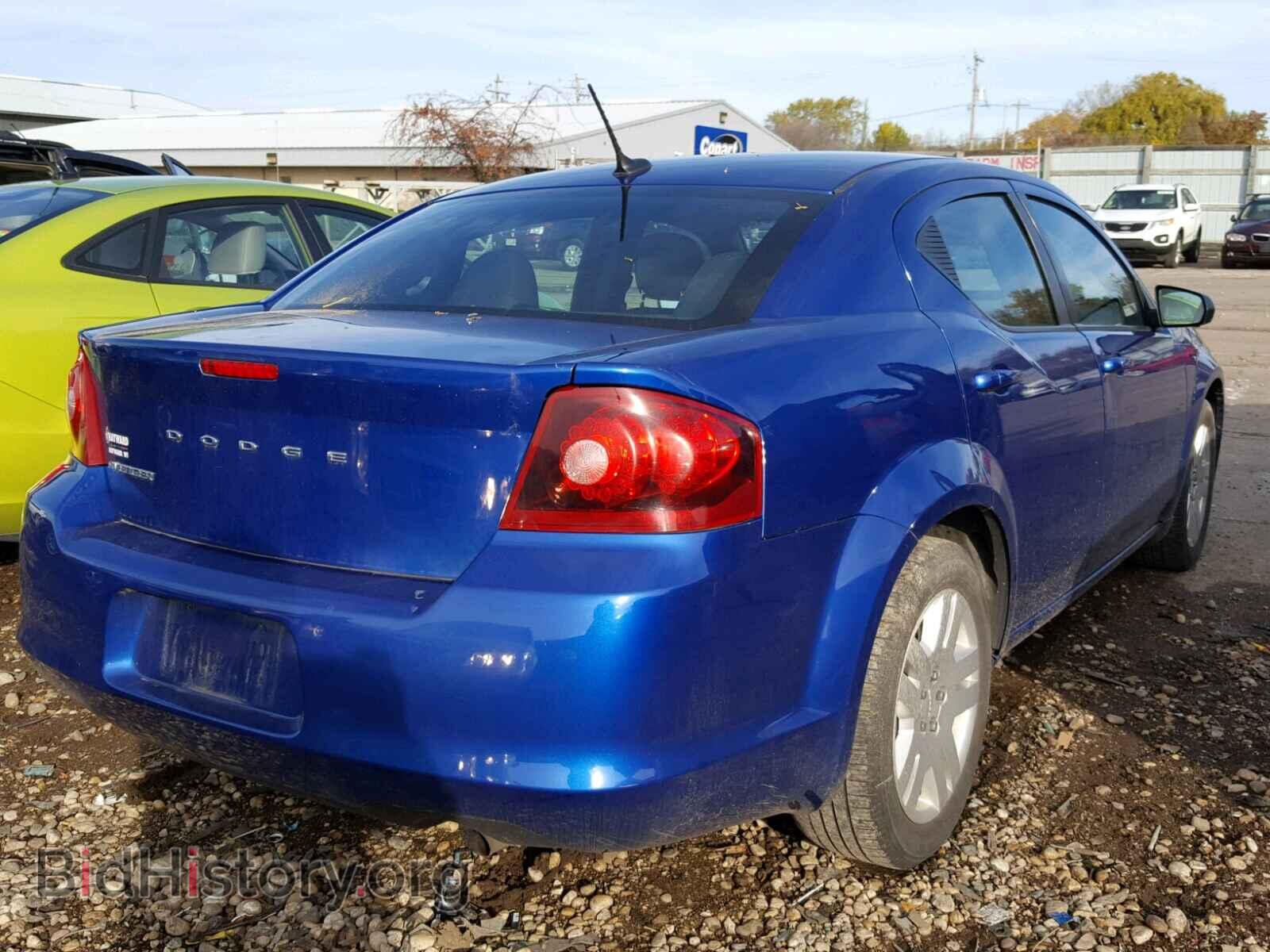 2014 DODGE AVENGER - VIN: 1C3CDZAB3EN232418 - Фото 4