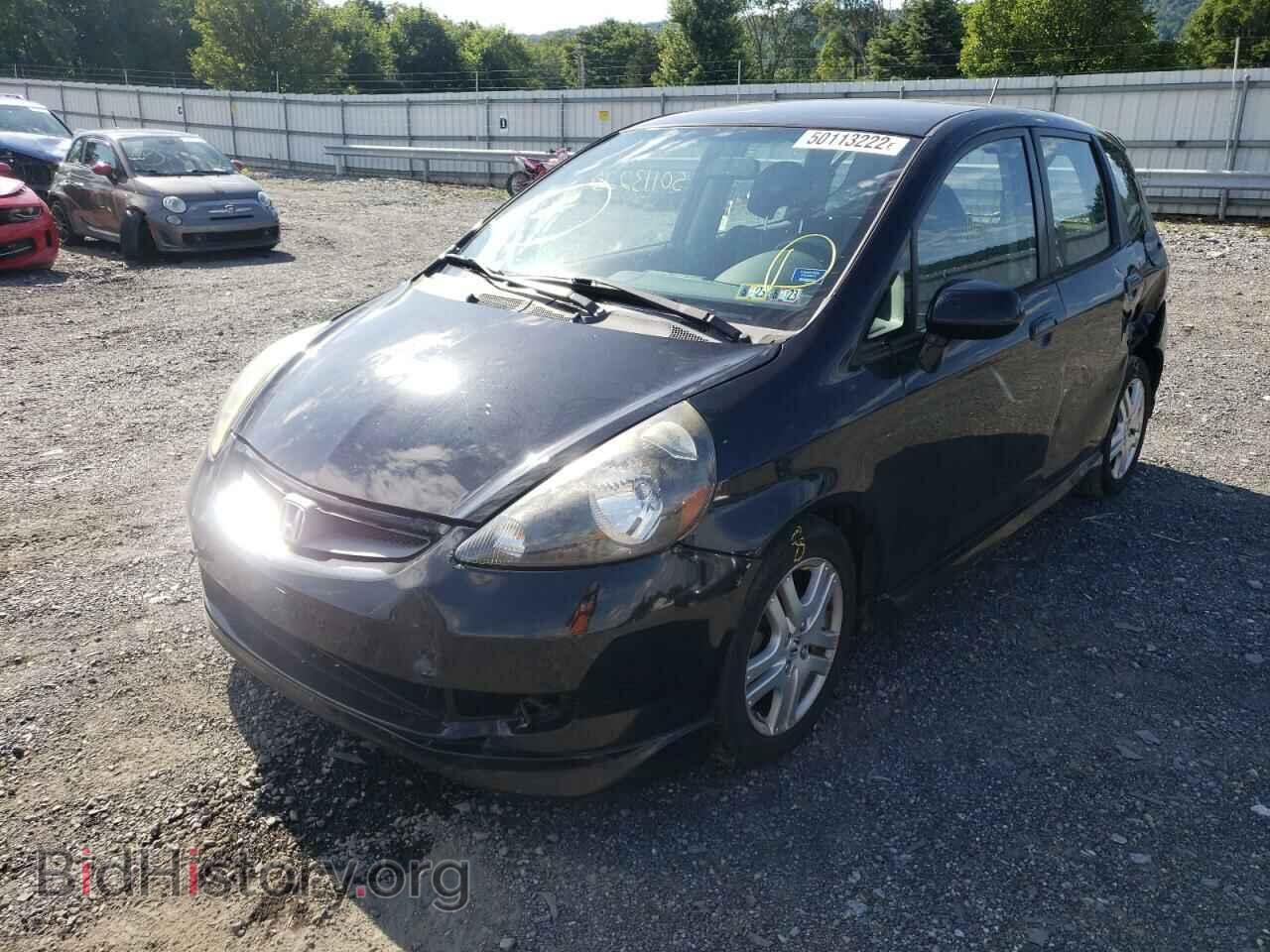 2007 HONDA FIT - VIN: JHMGD38667S048113 - Фото 2