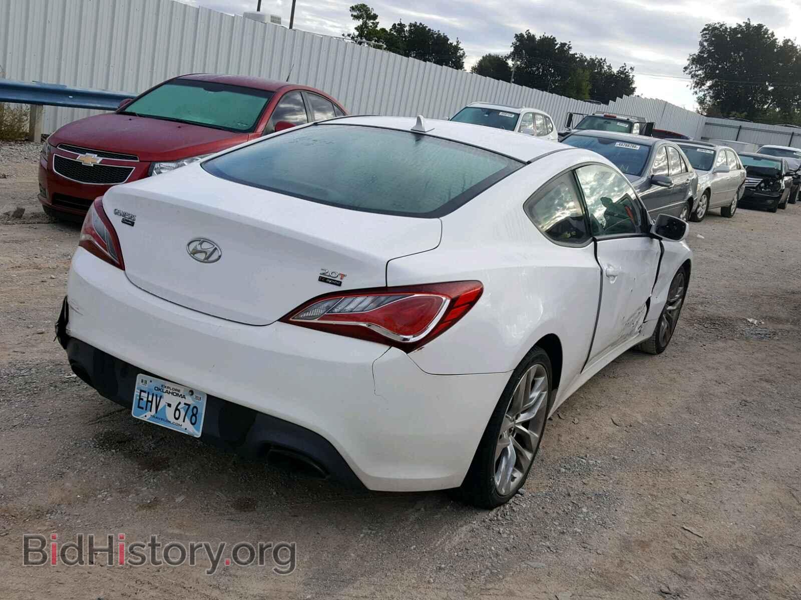 2013 HYUNDAI GENESIS - VIN: KMHHT6KDXDU083380 - Фото 4