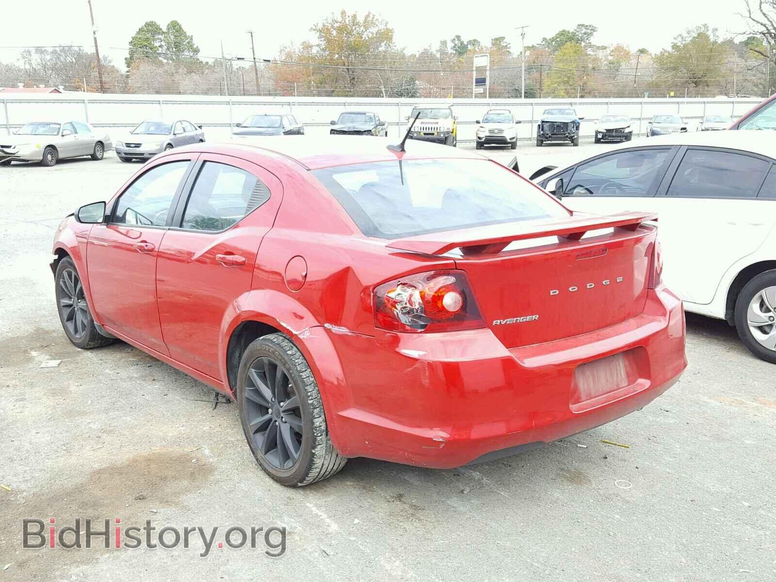 2014 DODGE AVENGER - VIN: 1C3CDZAB6EN133785 - Фото 3